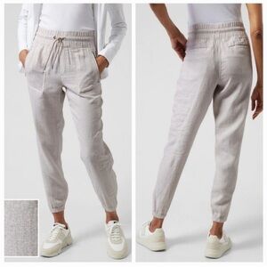 Athleta Cabo Linen Joggers